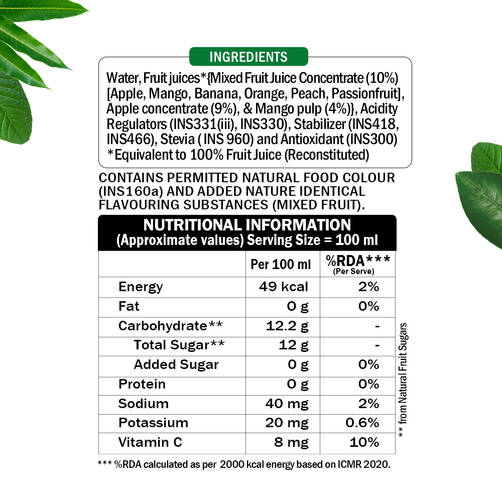 100% Juice - Mixed Fruit3