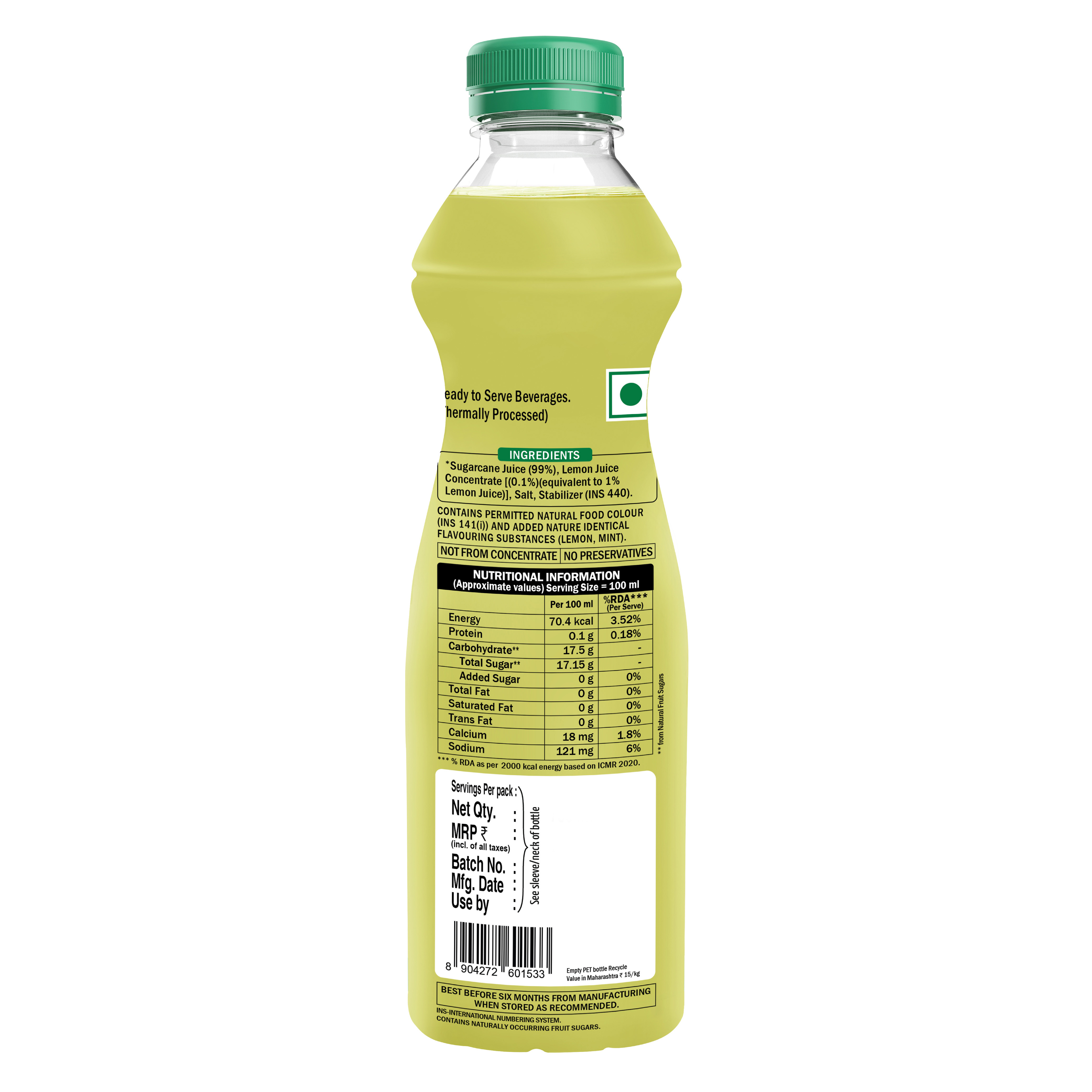 Sugarcane Juice- 750ml2