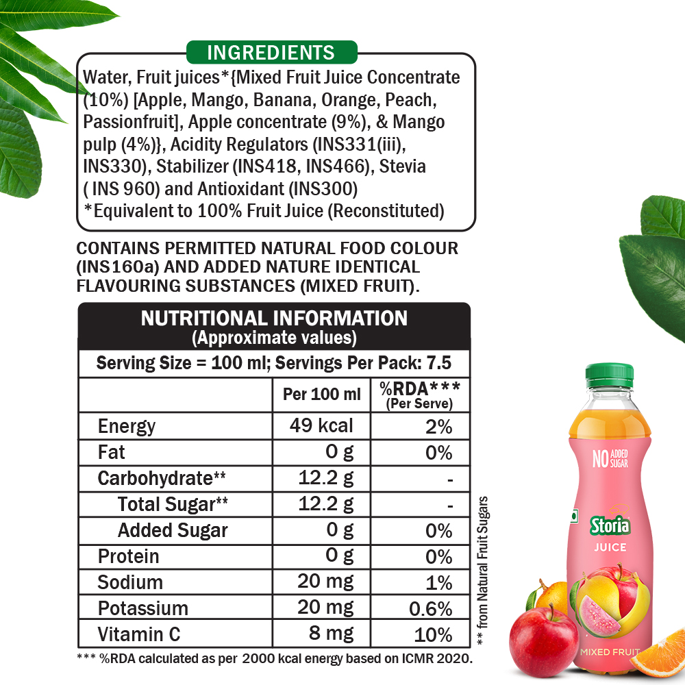 Juice Mixed Fruit - 750ml4