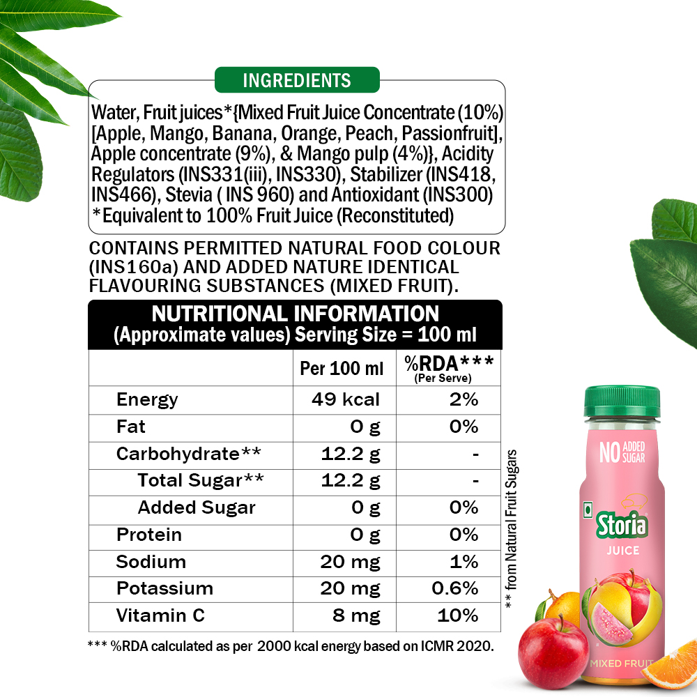 Juice Mixed Fruit - 180 ML4