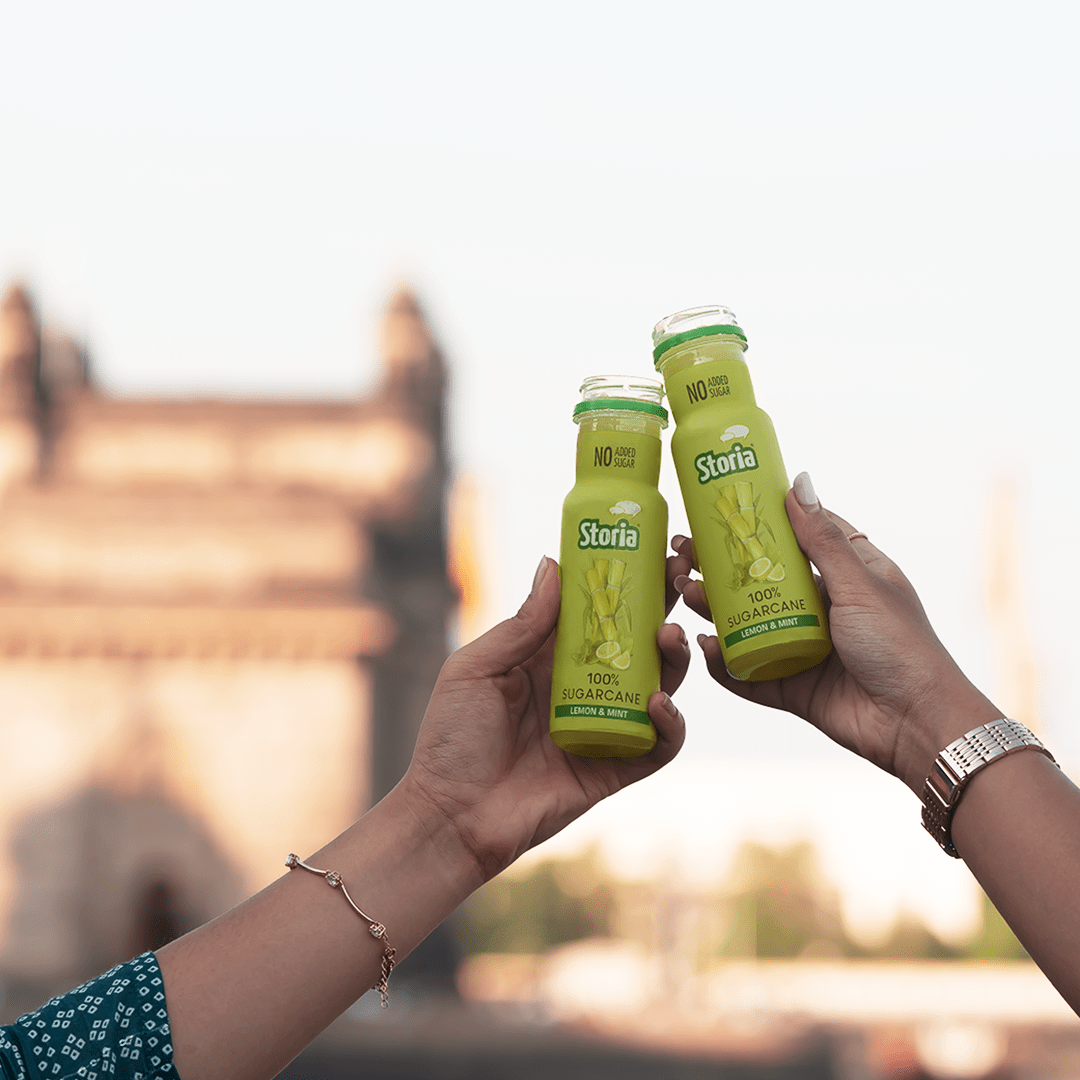 What makes the Storia 100% Sugarcane Juice so irresistible, and why is it a better choice?