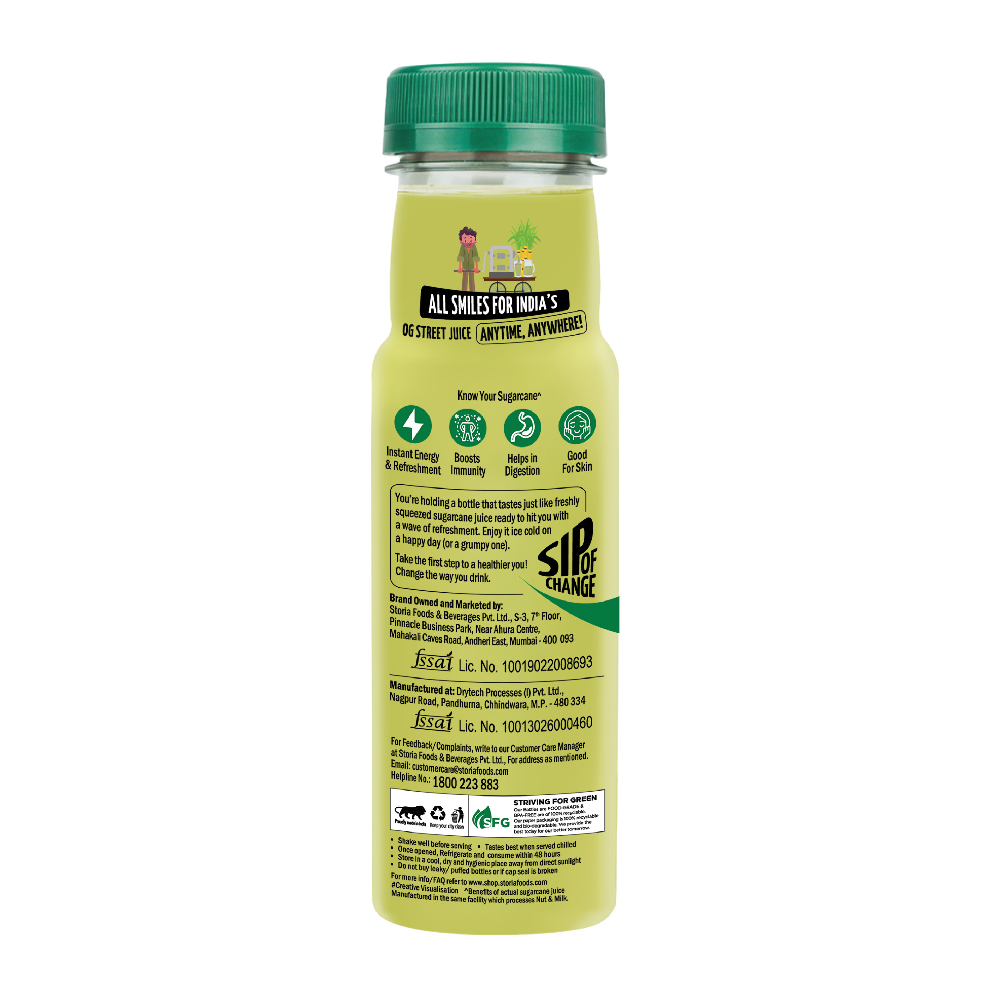 100% Sugarcane Juice- 180ml2