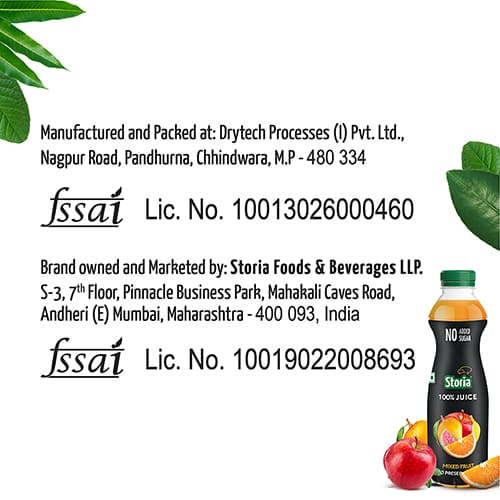 100% Juice - Mixed Fruit 750ml4