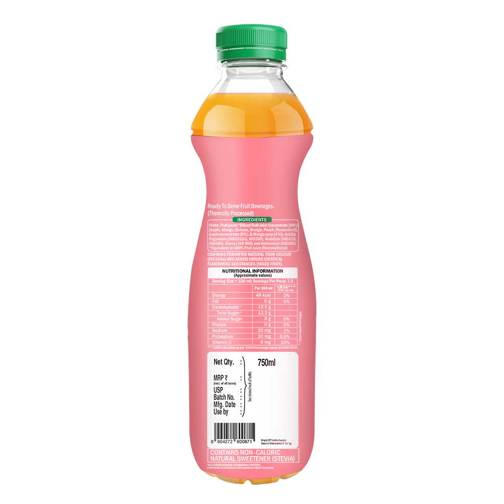 100% Juice - Mixed Fruit 750ml2