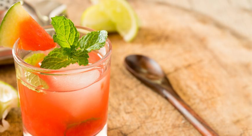 Watermelon Ginger Masala Lime Soda